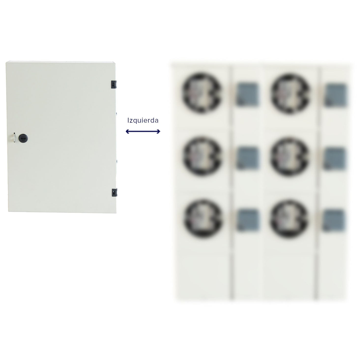 Chn Kit Gabinete para acometida (izquierda) – CHN